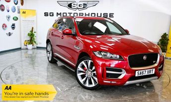Jaguar F-Pace 2.0 D180 R-Sport SUV 5dr Diesel Auto Euro 6 (s/s) (180 ps) +FREE