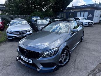 Mercedes C Class 2.1 C220d AMG Line (Premium Plus) G-Tronic+ Euro 6 (s/s) 2dr