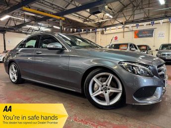 Mercedes C Class 2.1 C220d AMG Line G-Tronic+ Euro 6 (s/s) 4dr
