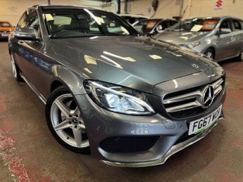 Mercedes-Benz C Class 2.1 C220d AMG Line G-Tronic+ Euro 6 (s/s) 4dr