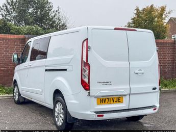 Ford Transit Custom 2.0 320 EcoBlue Limited Crew Van L2 H1 Euro 6 (s/s) 5dr (6 Seat)