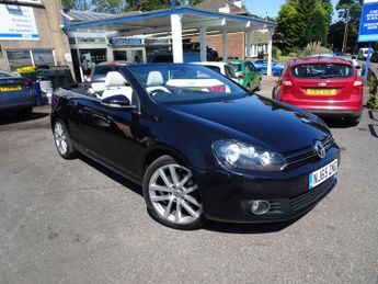 Volkswagen Golf TDi 2.0 TDI BlueMotion Tech GT Cabriolet Euro 5 (s/s) 2dr