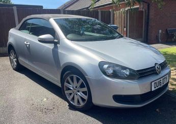 Volkswagen Golf TDi 1.6 TDI BlueMotion Tech SE Cabriolet Euro 5 (s/s) 2dr