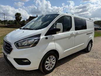Ford Transit Custom 2.0 320 EcoBlue Limited Crew Van Auto L2 H1 Euro 6 (s/s) 5dr