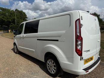 Ford Transit Custom 2.0 320 EcoBlue Limited Crew Van Auto L2 H1 Euro 6 (s/s) 5dr