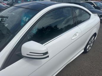 Mercedes-Benz C Class 2.1 C220 CDI AMG Sport Edition G-Tronic+ Euro 5 (s/s) 2dr