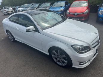 Mercedes-Benz C Class 2.1 C220 CDI AMG Sport Edition G-Tronic+ Euro 5 (s/s) 2dr