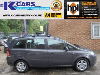 Vauxhall Zafira 1.8 16V Exclusiv Euro 5 5dr