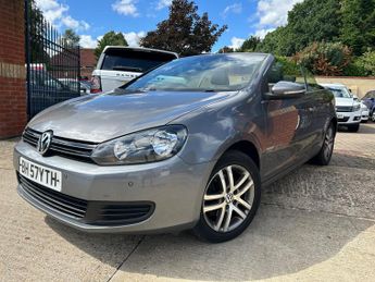 Volkswagen Golf TDi 1.6 TDI BlueMotion Tech S Cabriolet Euro 5 (s/s) 2dr