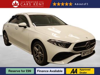 Mercedes A Class 1.3 A250e 15.6kWh AMG Line (Premium) Saloon 4dr Petrol Plug-in H