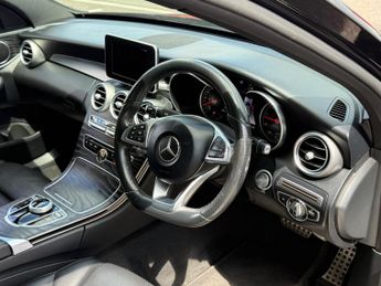 Mercedes-Benz C Class 2.1 C220d AMG Line (Premium) G-Tronic+ Euro 6 (s/s) 4dr