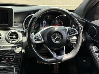 Mercedes-Benz C Class 2.1 C220d AMG Line (Premium) G-Tronic+ Euro 6 (s/s) 4dr
