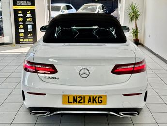 Mercedes-Benz E Class 2.0 E220d AMG Line Cabriolet G-Tronic+ Euro 6 (s/s) 2dr