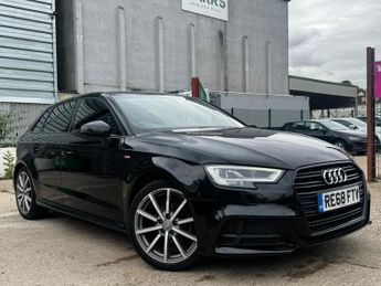 Audi A3 1.0 TFSI 30 Black Edition Sportback Euro 6 (s/s) 5dr