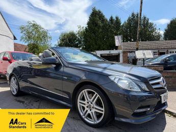 Mercedes E Class 2.1 E220 CDI BlueEfficiency Sport Edition 125 Cabriolet G-Tronic