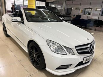 Mercedes E Class 1.8 E200 BlueEfficiency Sport Cabriolet G-Tronic+ Euro 5 (s/s) 2