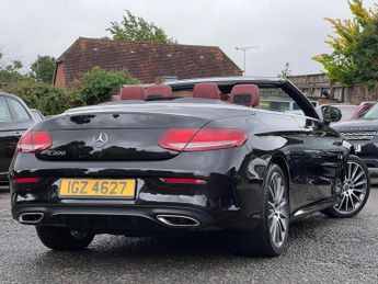 Mercedes-Benz C Class 2.0 C200 AMG Line Cabriolet G-Tronic+ Euro 6 (s/s) 2dr
