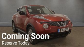 Nissan Juke 1.6 n-tec Euro 5 5dr (17in Alloy)