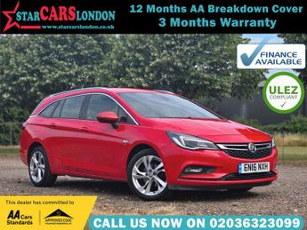 Vauxhall Astra 1.4i Turbo SRi Sports Tourer Auto Euro 6 (s/s) 5dr