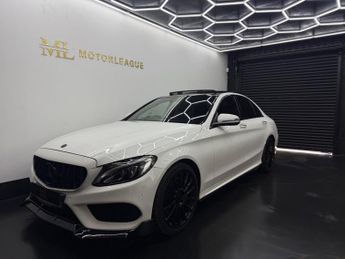 Mercedes C Class 2.0 C200 AMG Line (Premium Plus) G-Tronic+ Euro 6 (s/s) 4dr