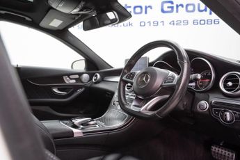 Mercedes-Benz C Class 2.0 C200 AMG Line (Premium Plus) 7G-Tronic+ Euro 6 (s/s) 4dr