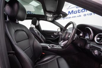 Mercedes-Benz C Class 2.0 C200 AMG Line (Premium Plus) 7G-Tronic+ Euro 6 (s/s) 4dr