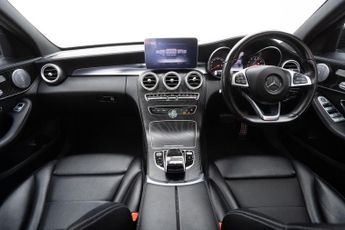 Mercedes-Benz C Class 2.0 C200 AMG Line (Premium Plus) 7G-Tronic+ Euro 6 (s/s) 4dr