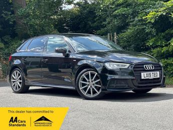 Audi A3 1.0 TFSI 30 Black Edition Sportback S Tronic Euro 6 (s/s) 5dr