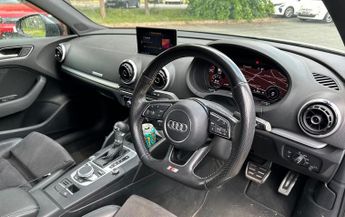 Audi A3 2.0 TFSI S line S Tronic quattro Euro 6 (s/s) 3dr