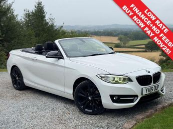 BMW 220 2.0 220d Sport Convertible 2dr Diesel Auto Euro 6 (s/s) (190 ps)