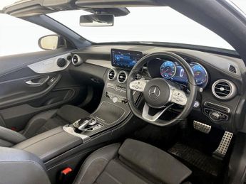Mercedes-Benz C Class 2.0 C220d AMG Line (Premium) Cabriolet G-Tronic+ Euro 6 (s/s) 2d