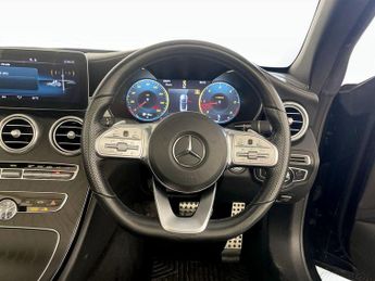 Mercedes-Benz C Class 2.0 C220d AMG Line (Premium) Cabriolet G-Tronic+ Euro 6 (s/s) 2d