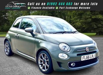 Fiat 500 0.9 TwinAir S Euro 6 (s/s) 3dr