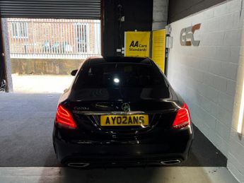 Mercedes-Benz C Class 2.1 C220d AMG Line (Premium) G-Tronic+ Euro 6 (s/s) 4dr