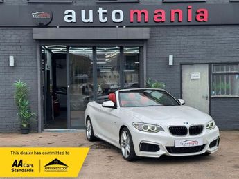 BMW 218 1.5 218i M Sport Convertible 2dr Petrol Auto Euro 6 (s/s) (136 p