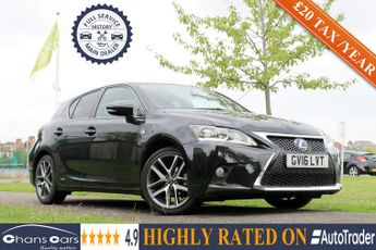 Lexus CT 1.8 200h F Sport CVT Euro 6 (s/s) 5dr