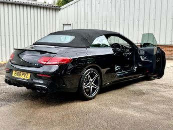 Mercedes-Benz C Class 3.0 C43 V6 AMG Cabriolet G-Tronic+ 4MATIC Euro 6 (s/s) 2dr