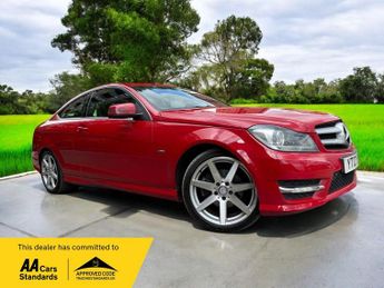 Mercedes C Class 1.8 C180 BlueEfficiency AMG Sport G-Tronic+ Euro 5 (s/s) 2dr