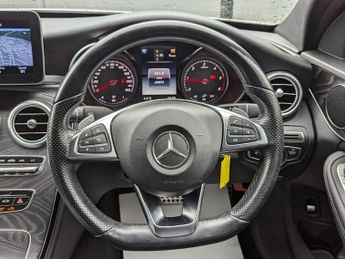 Mercedes-Benz C Class 1.6 C200d AMG Line G-Tronic+ Euro 6 (s/s) 4dr