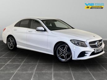 Mercedes-Benz C Class 1.5 C200 MHEV EQ Boost AMG Line (Premium) G-Tronic+ Euro 6 (s/s)