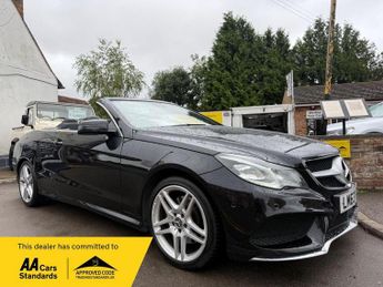 Mercedes E Class 2.1 E220 CDI AMG Sport Cabriolet G-Tronic+ Euro 5 (s/s) 2dr