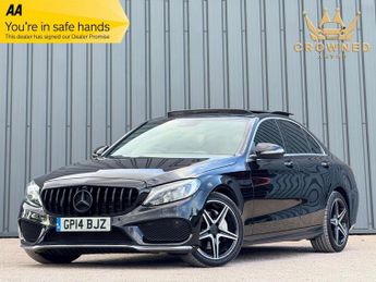 Mercedes C Class 2.1 C220d AMG Line (Premium Plus) G-Tronic+ Euro 6 (s/s) 4dr