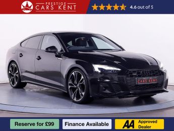 Audi A5 2.0 TFSI 45 Black Edition Sportback 5dr Petrol S Tronic quattro 