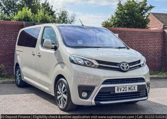 TOYOTA PROACE VERSO 2.0D Family Medium MPV 5dr Diesel Auto MWB Euro 6 (s/s) (8 Seat)