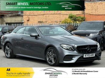 Mercedes E Class 2.0 E300 AMG Line Cabriolet G-Tronic+ Euro 6 (s/s) 2dr