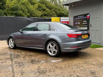 Audi A4 2.0 TDI S line S Tronic quattro Euro 6 (s/s) 4dr
