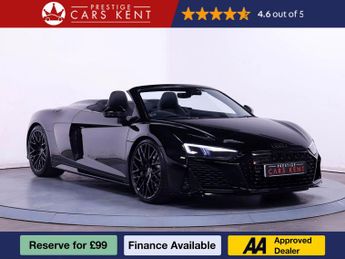 Audi R8 5.2 FSI V10 Spyder 2dr Petrol S Tronic quattro Euro 6 (s/s) (570