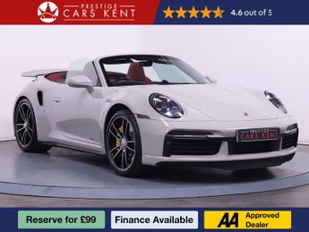 Porsche 911 3.7T 992 Turbo S Convertible 2dr Petrol PDK 4WD Euro 6 (s/s) (65