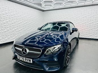 Mercedes-Benz E Class 2.0 E220d AMG Line (Premium) Cabriolet G-Tronic+ Euro 6 (s/s) 2d