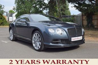Bentley Continental 6.0 W12 GT Speed Auto 4WD Euro 5 2dr
